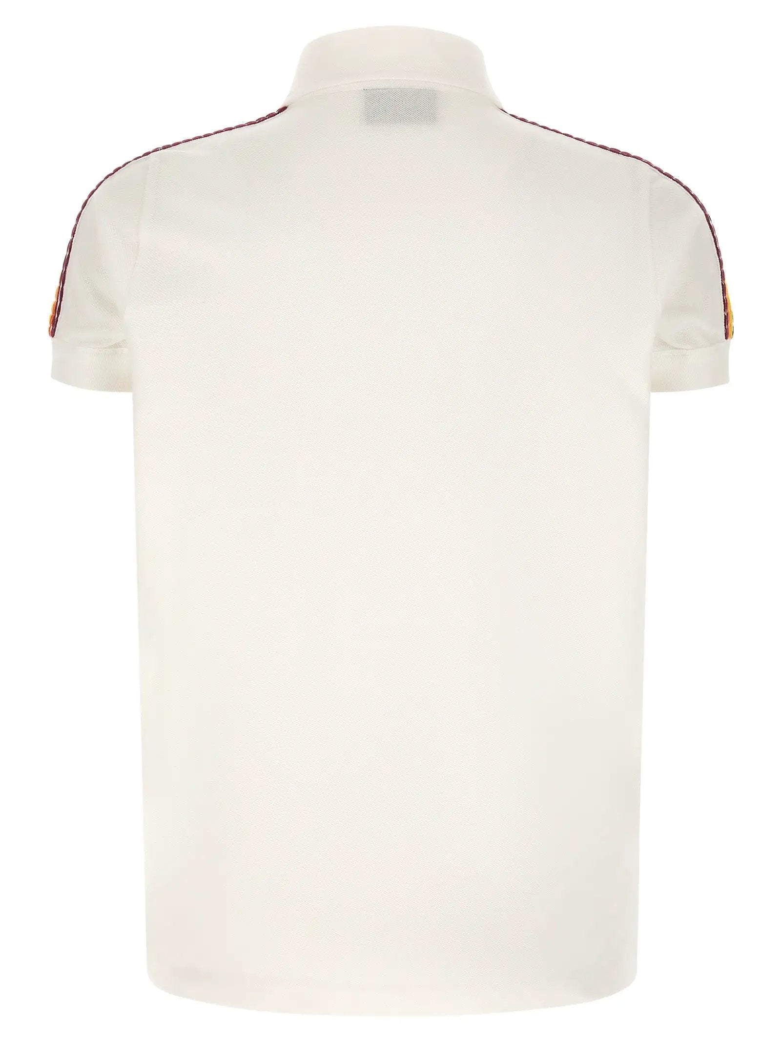 Dsquared² White Cotton Polo Shirt