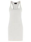 Dsquared² White Cotton Short Dress