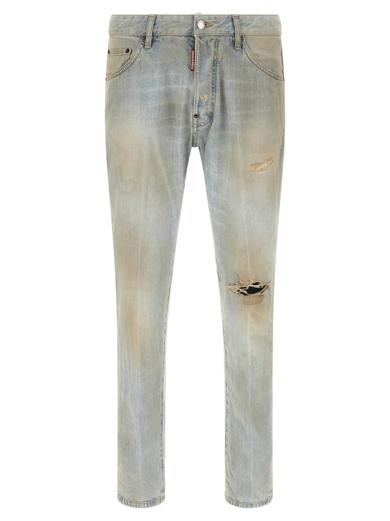 Dsquared² Blue Cotton Jeans Denim