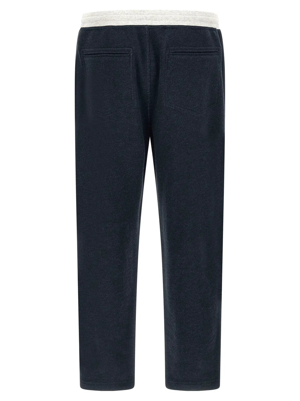 Brunello Cucinelli Blue Cotton Joggers (Workout Pants)