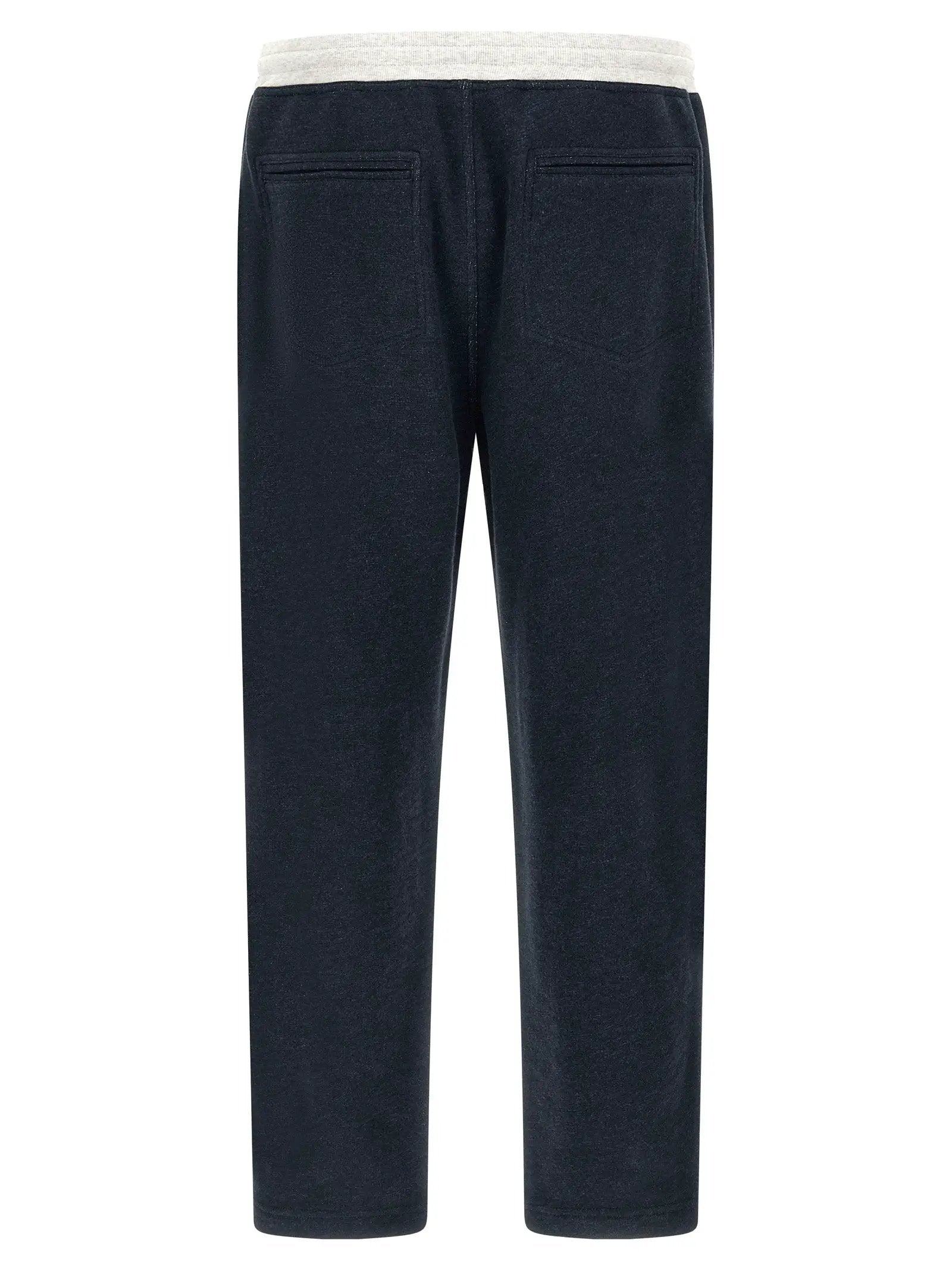 Brunello Cucinelli Blue Cotton Joggers (Workout Pants)