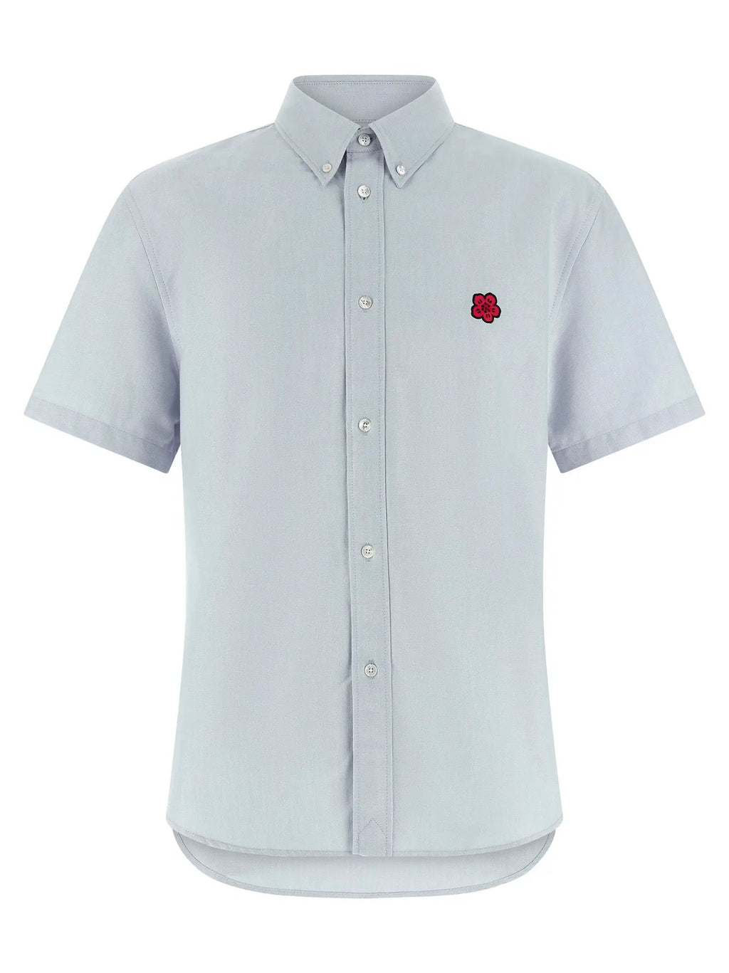 Kenzo Blue Cotton Blouse