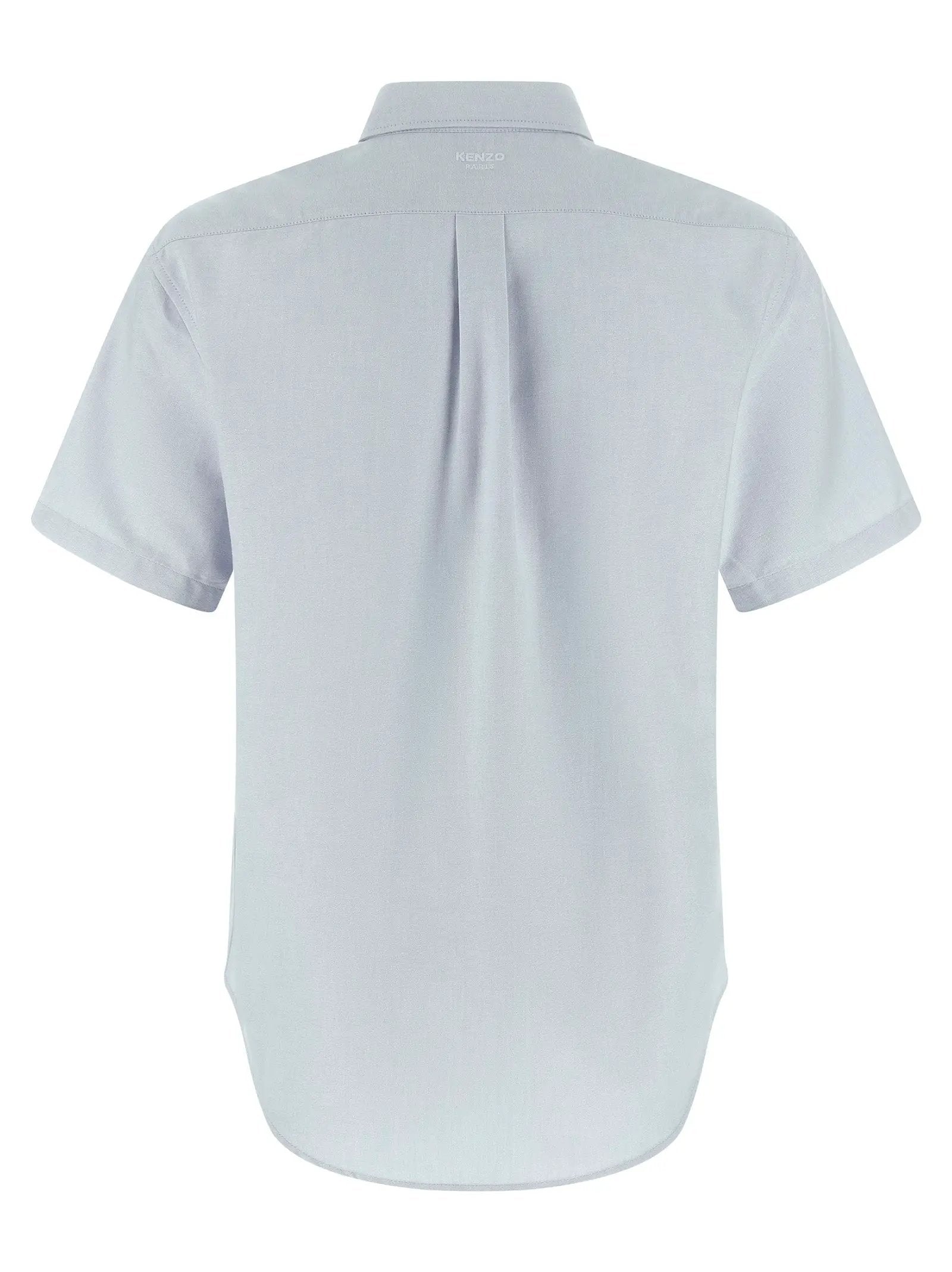Kenzo Blue Cotton Blouse