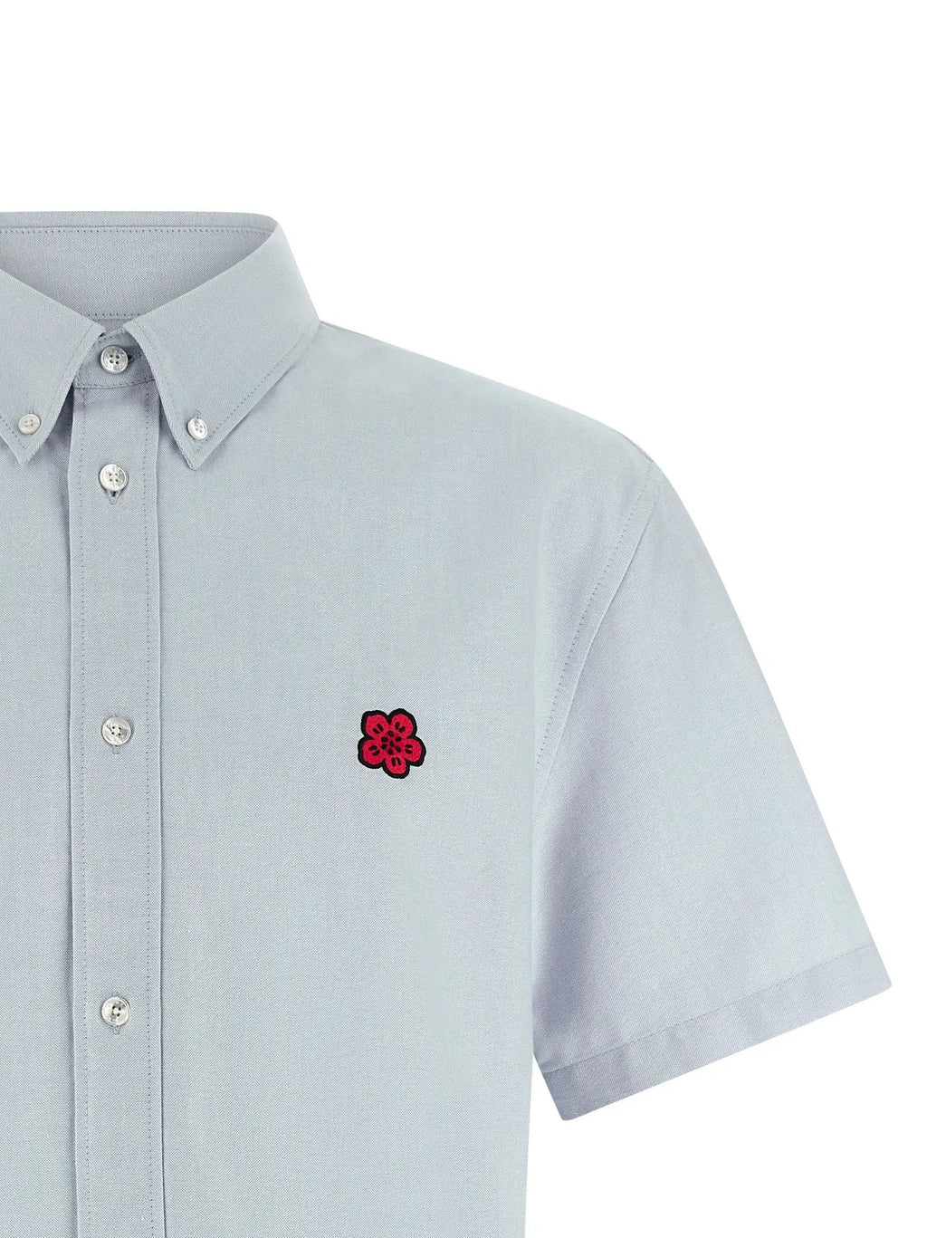 Kenzo Blue Cotton Blouse