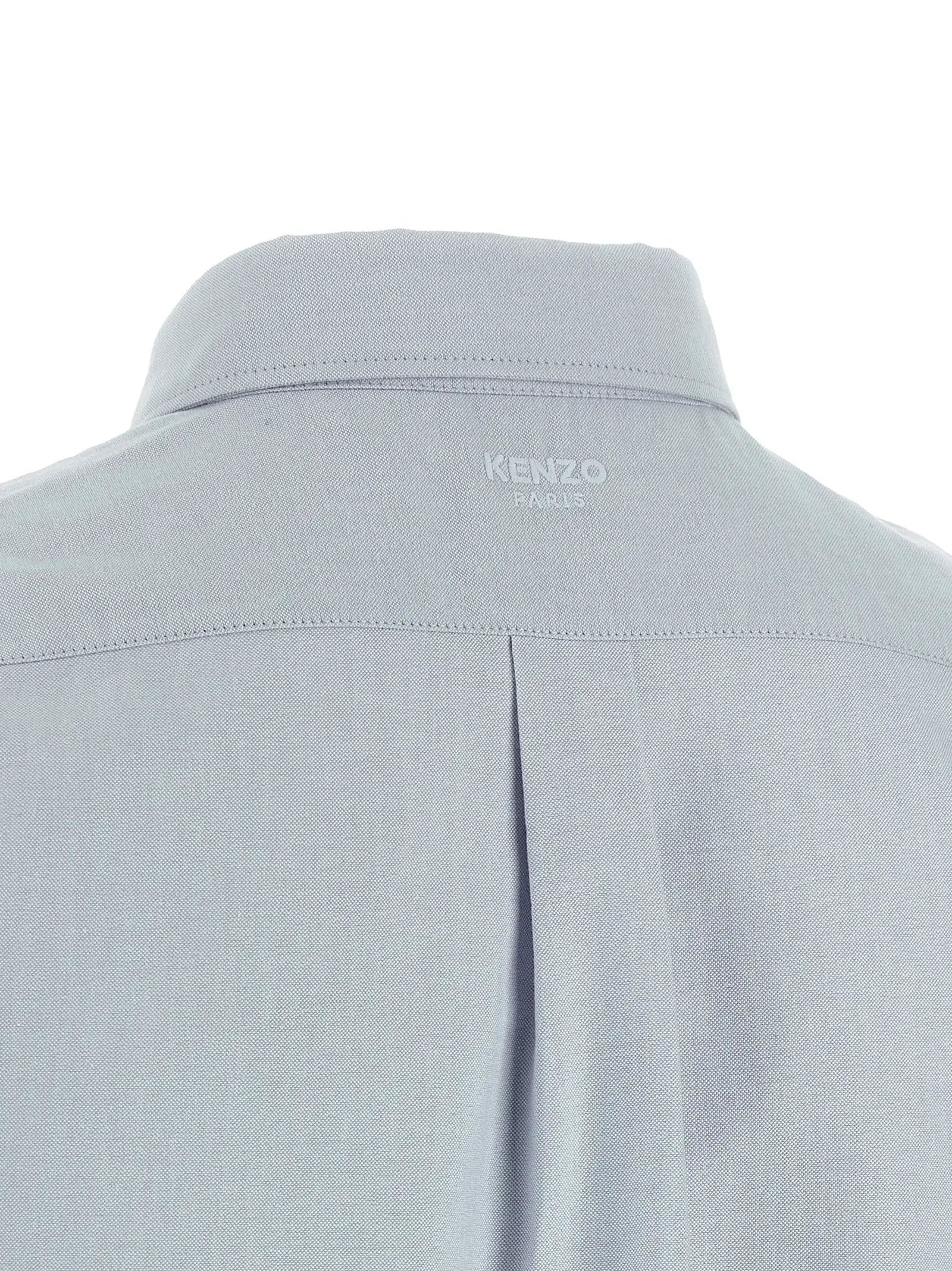 Kenzo Blue Cotton Blouse