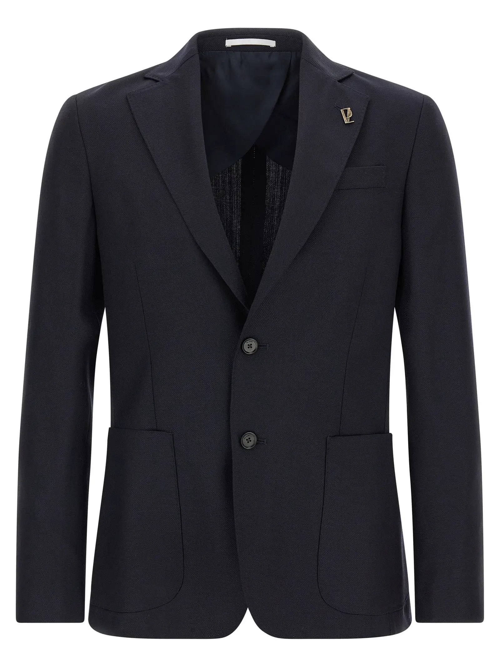 Pal Zileri Blue Wool Blazer