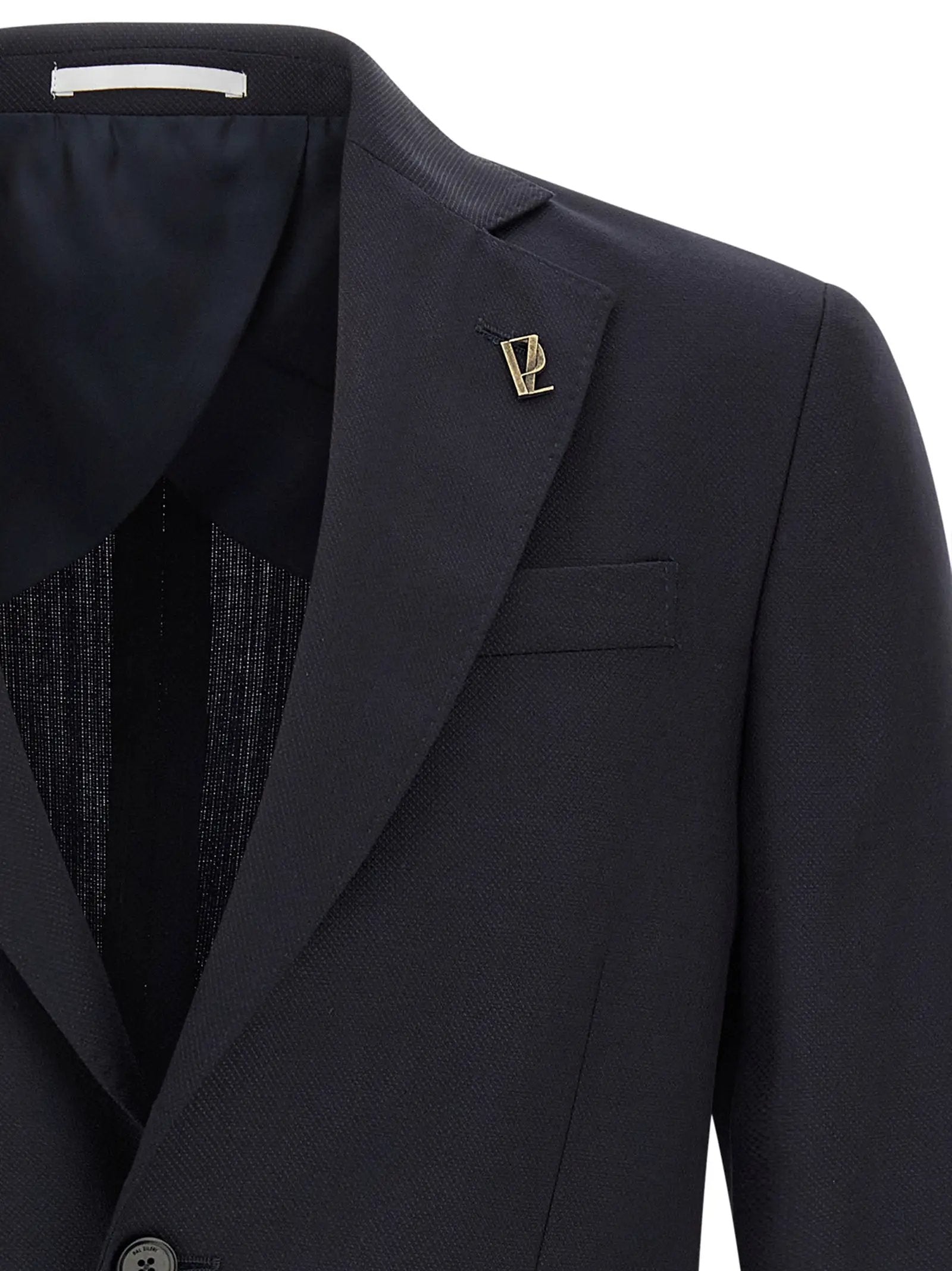 Pal Zileri Blue Wool Blazer