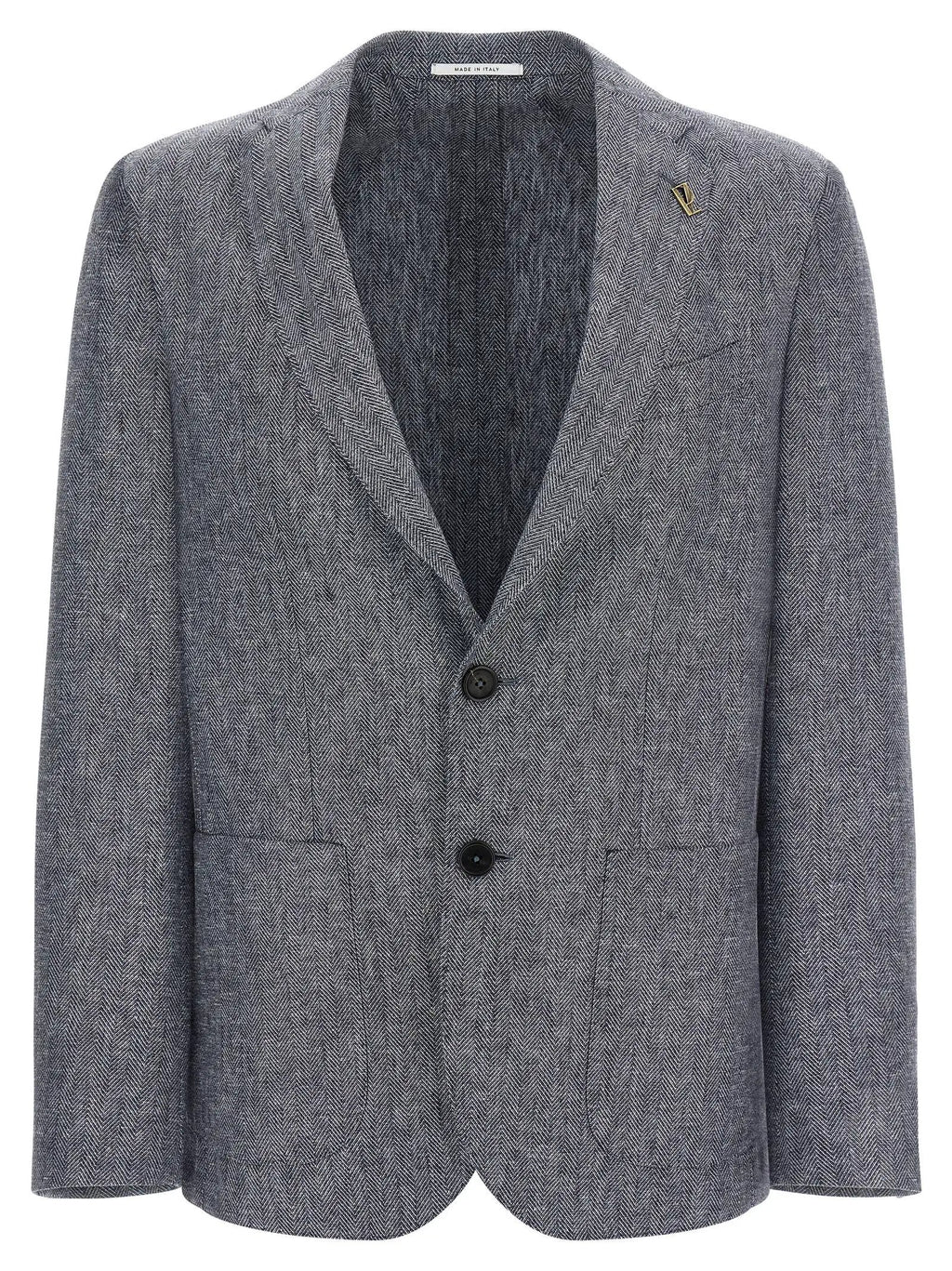 Pal Zileri Blue Linen Blazer