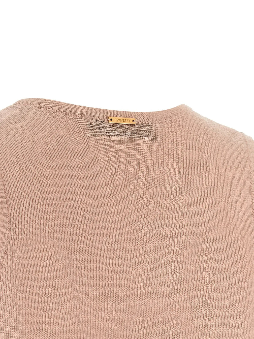 Twinset Multicolor Cotton Sleeveles T-Shirt