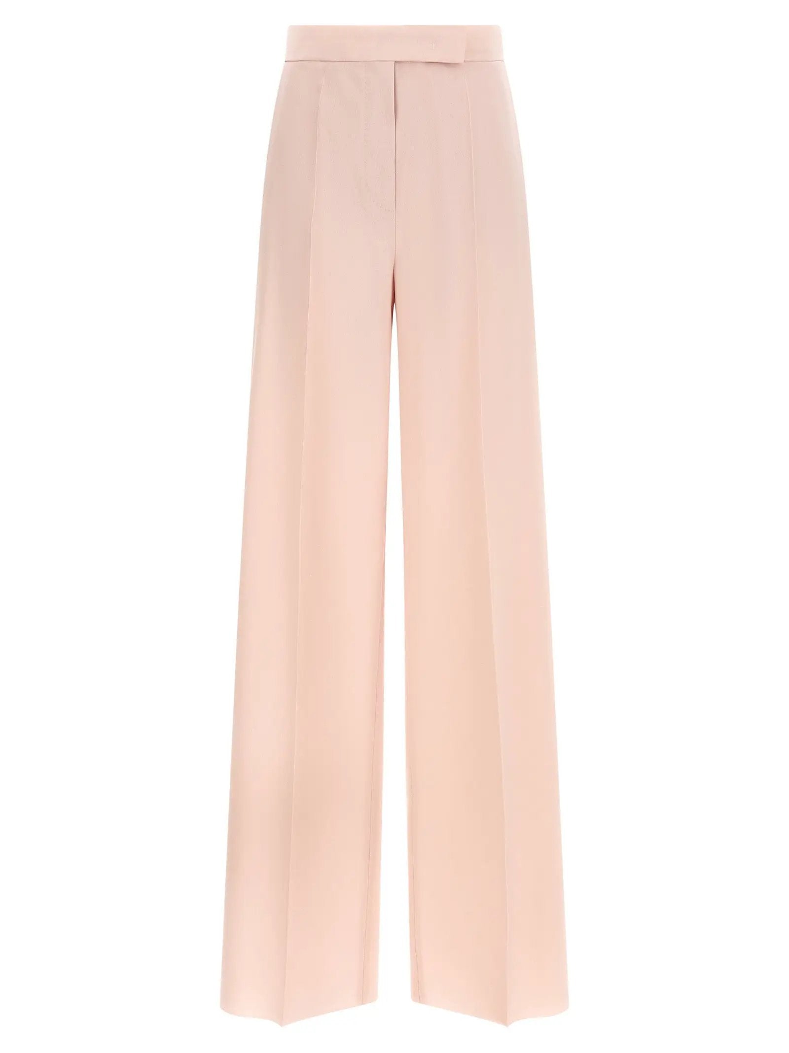 Max Mara Multicolor Virgin Wool Casual Pants