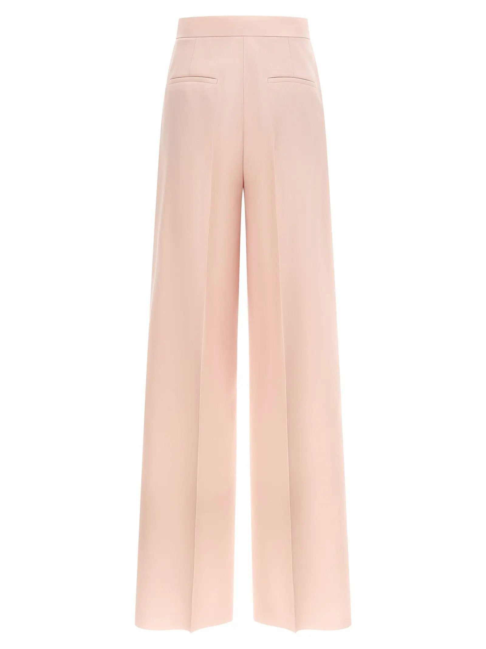Max Mara Multicolor Virgin Wool Casual Pants