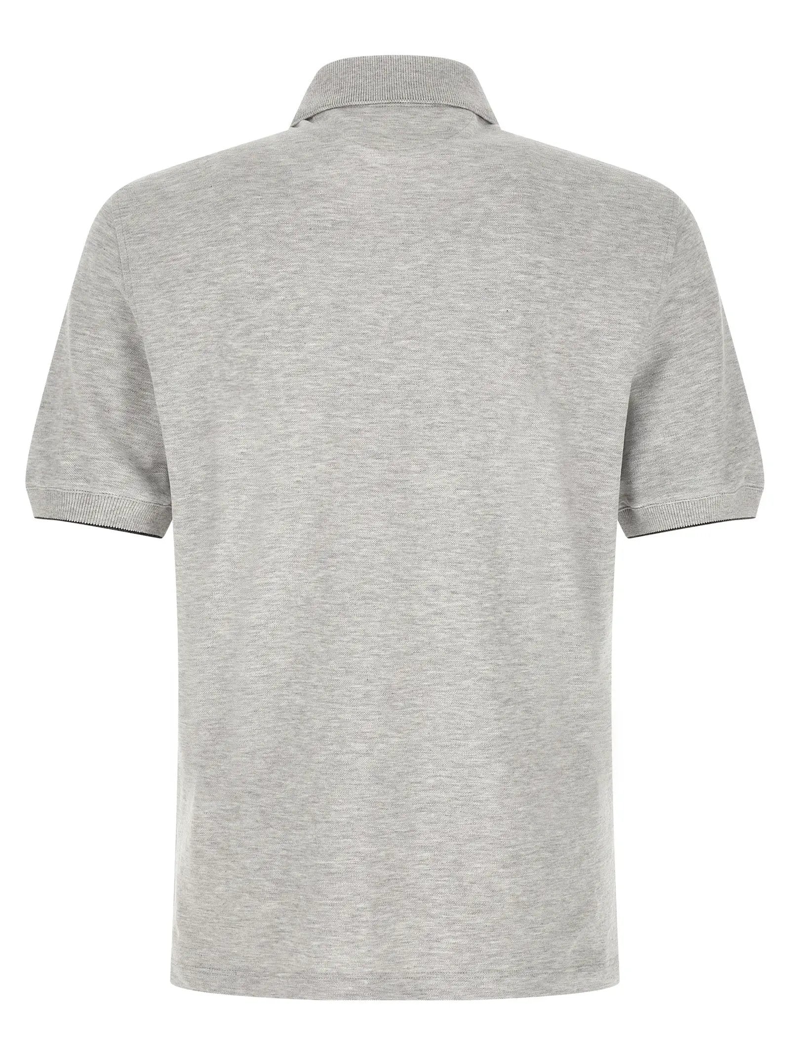 Brunello Cucinelli Polo en coton gris
