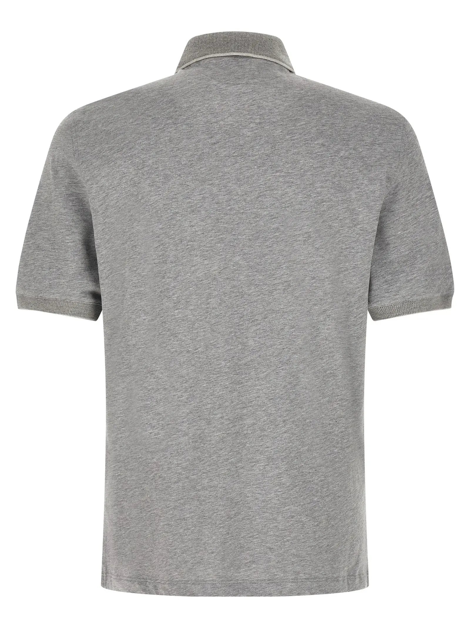 Brunello Cucinelli Polo en coton gris