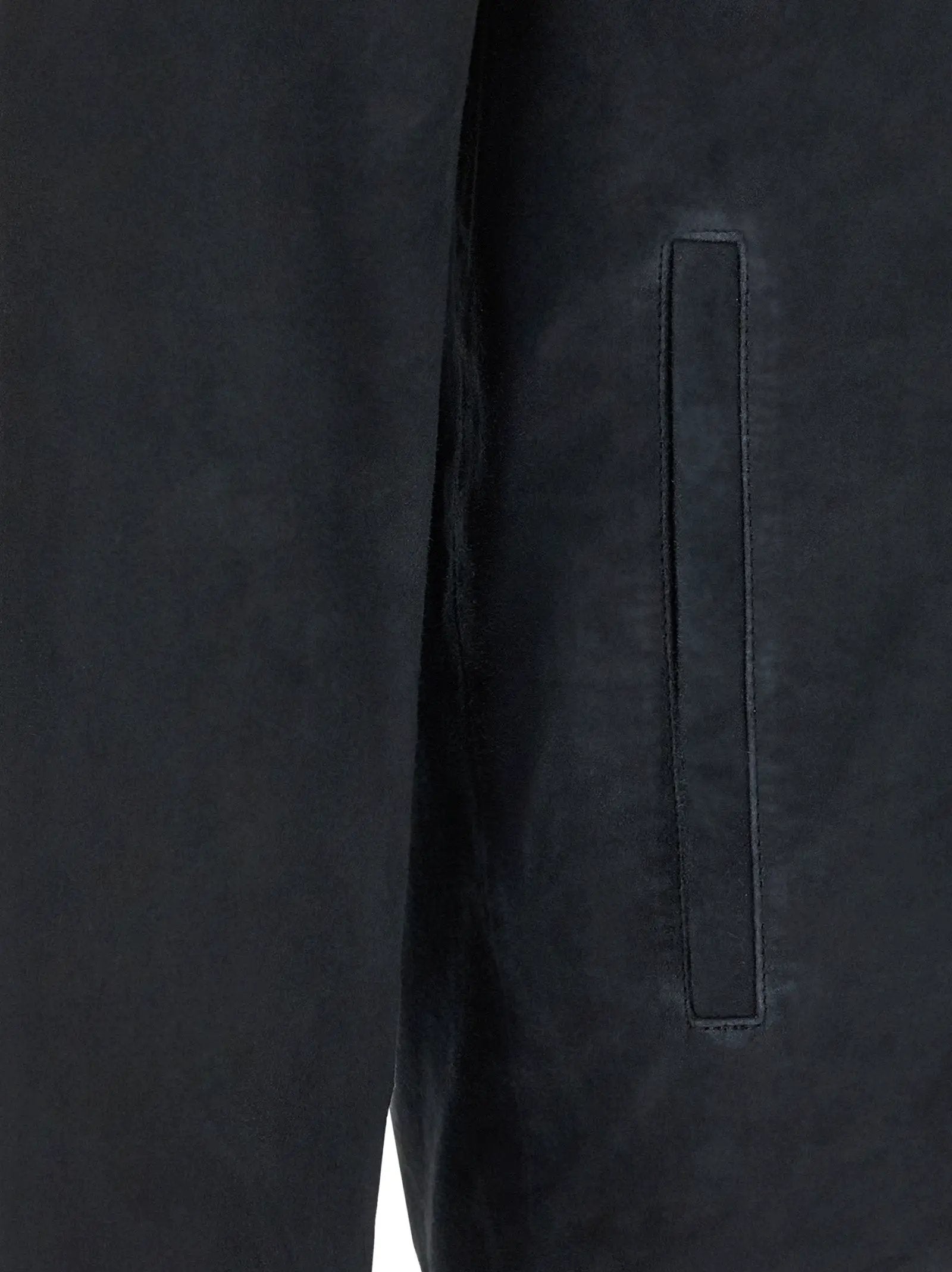 Pal Zileri Blue Leather Leather Jacket