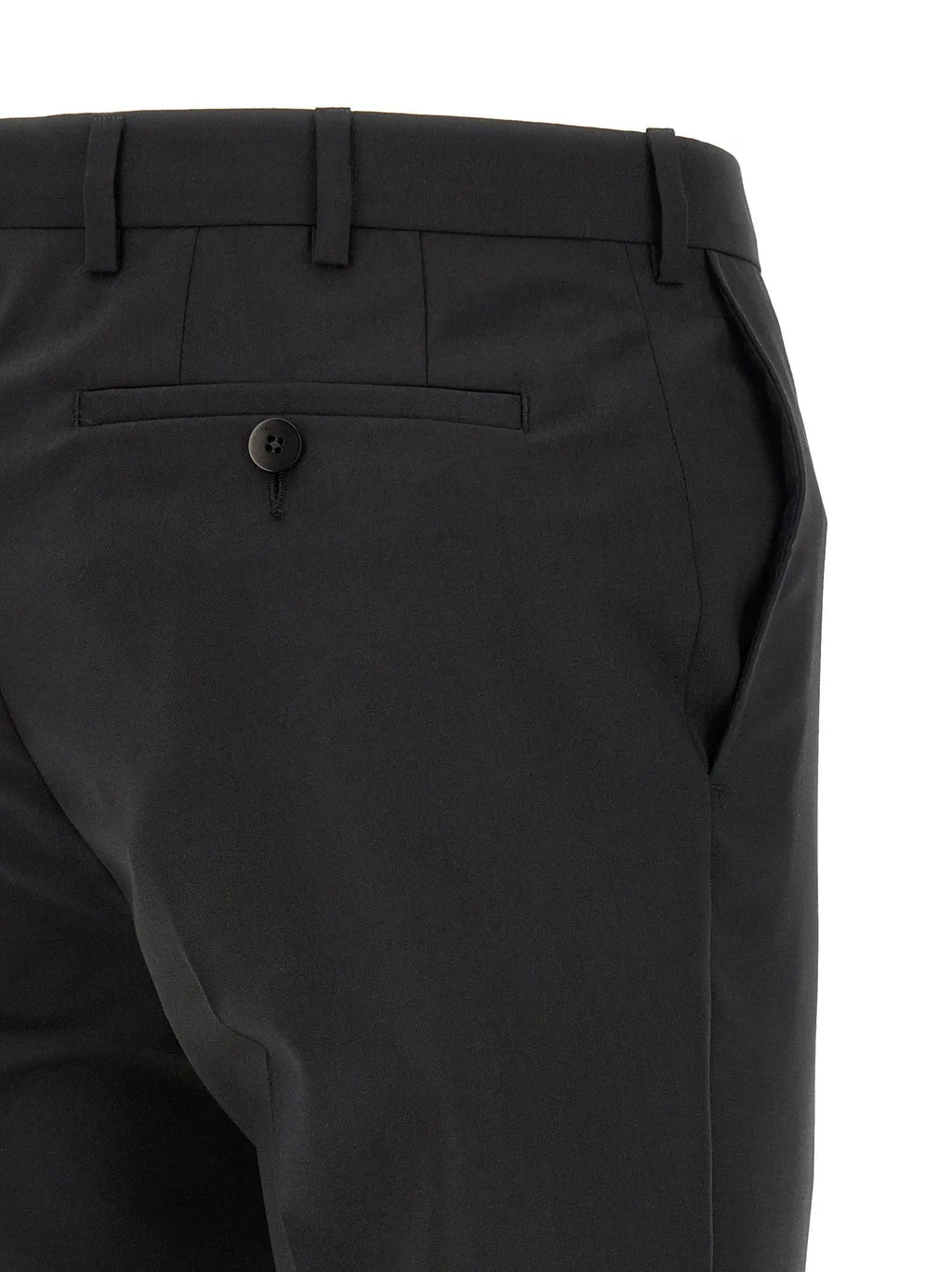 Pal Zileri Black Wool Two-Piece Suit