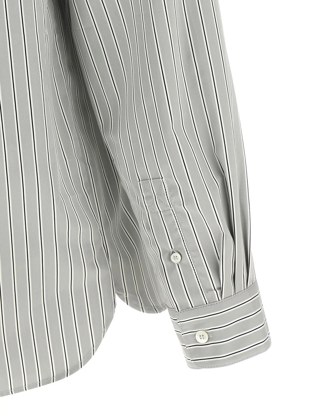 A.P.C. Gray Cotton Blouse
