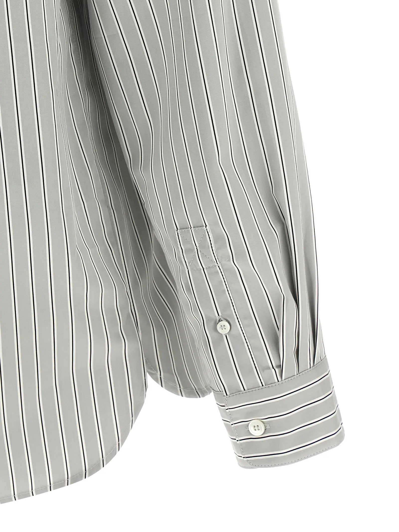 A.P.C. Gray Cotton Blouse
