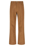 A.P.C. Brown Cotton Jeans Denim