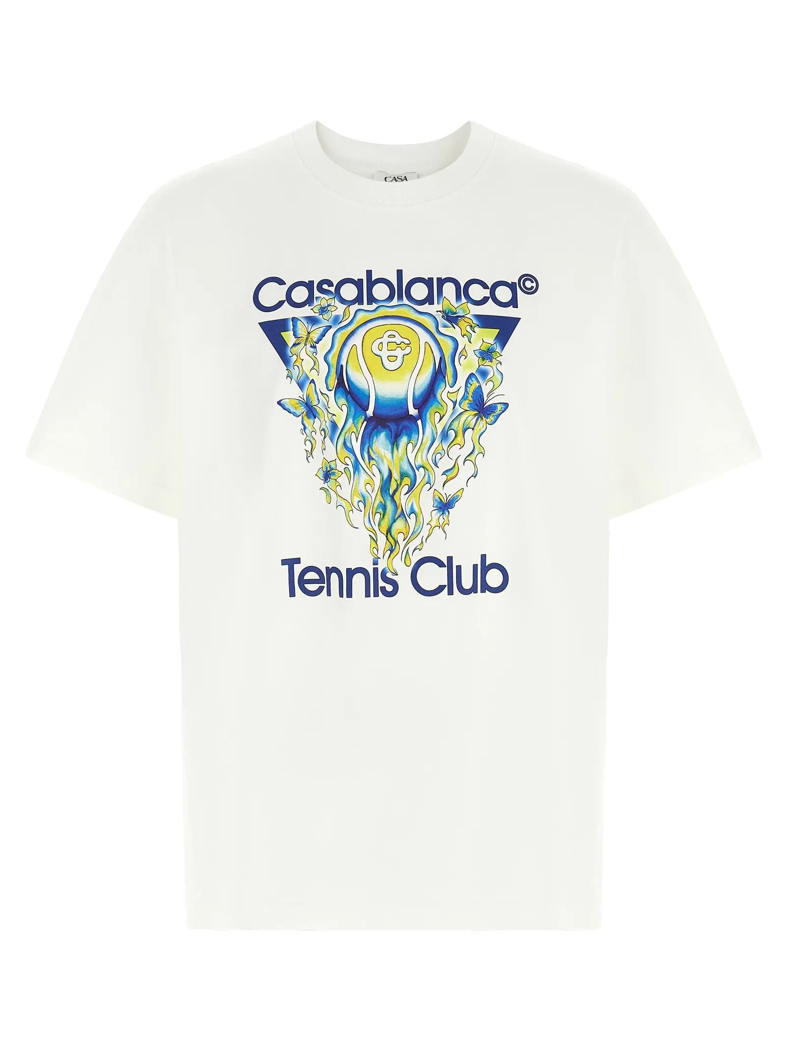 Casablanca White Organic Cotton T-Shirt