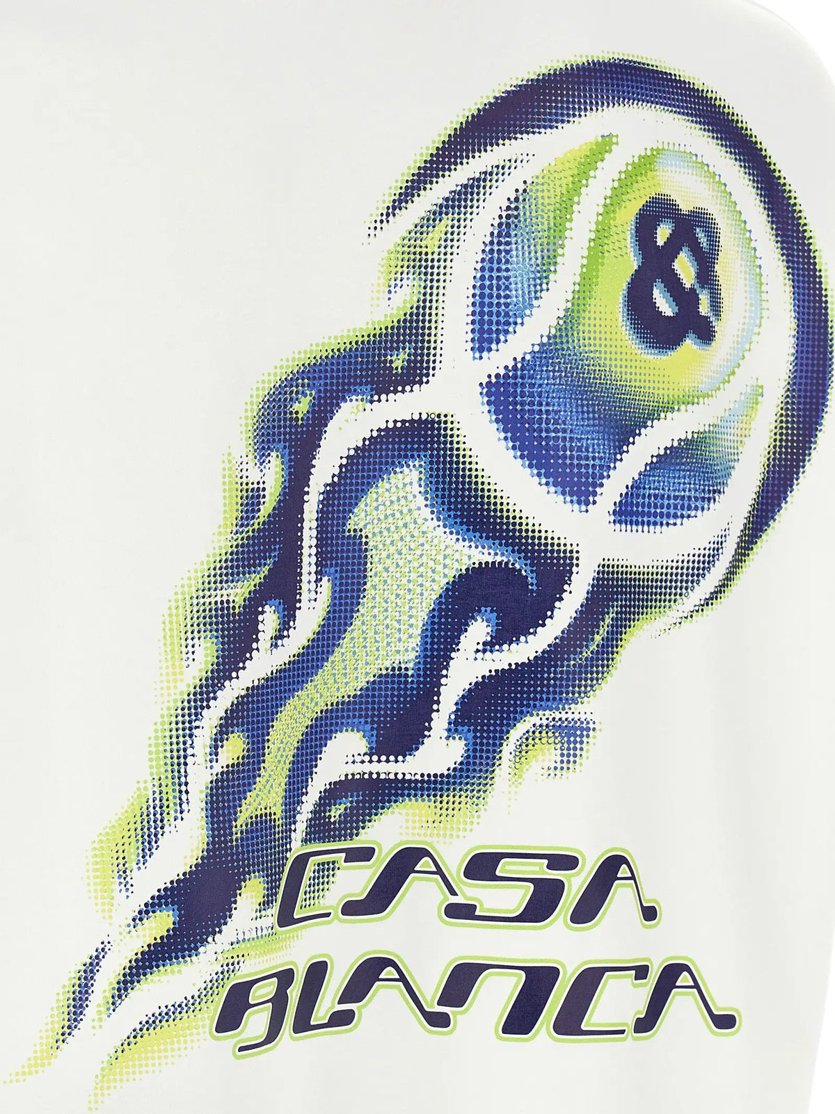 Casablanca White Cotton T-Shirt
