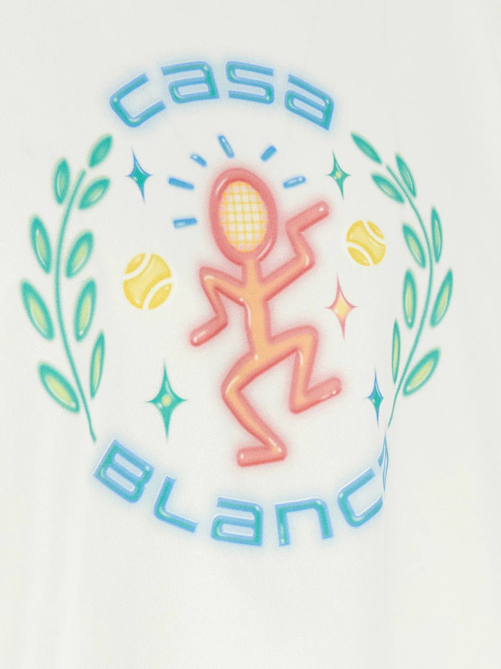 Casablanca White Organic Cotton T-Shirt