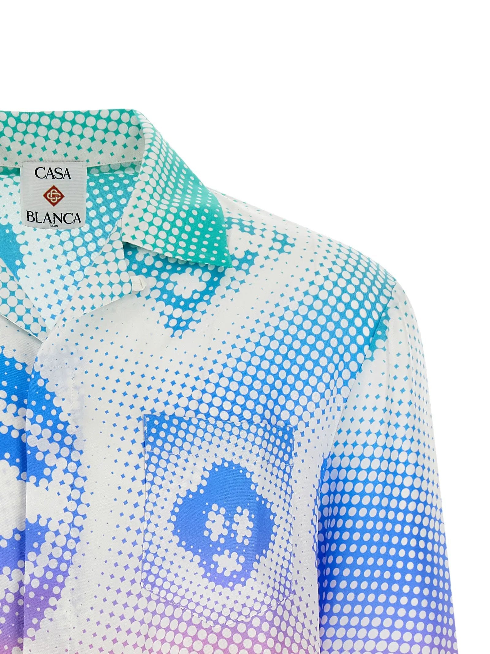 Casablanca Multicolor Silk Blouse
