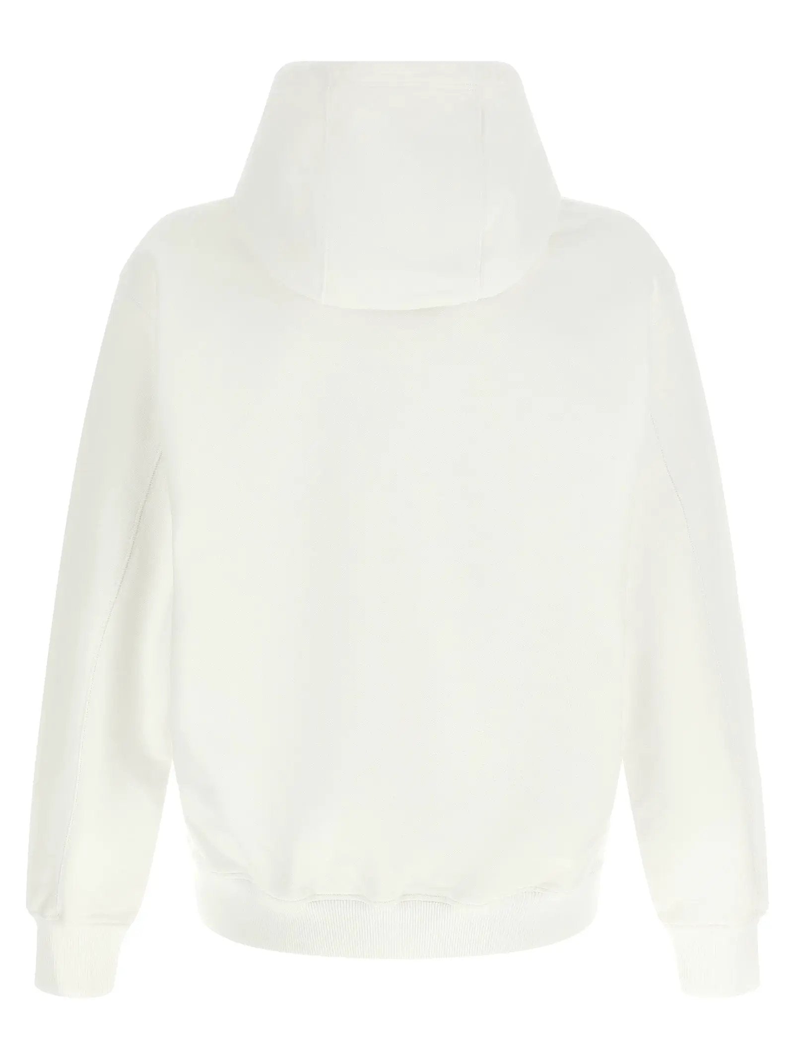 Casablanca White Organic Cotton Sweatshirt