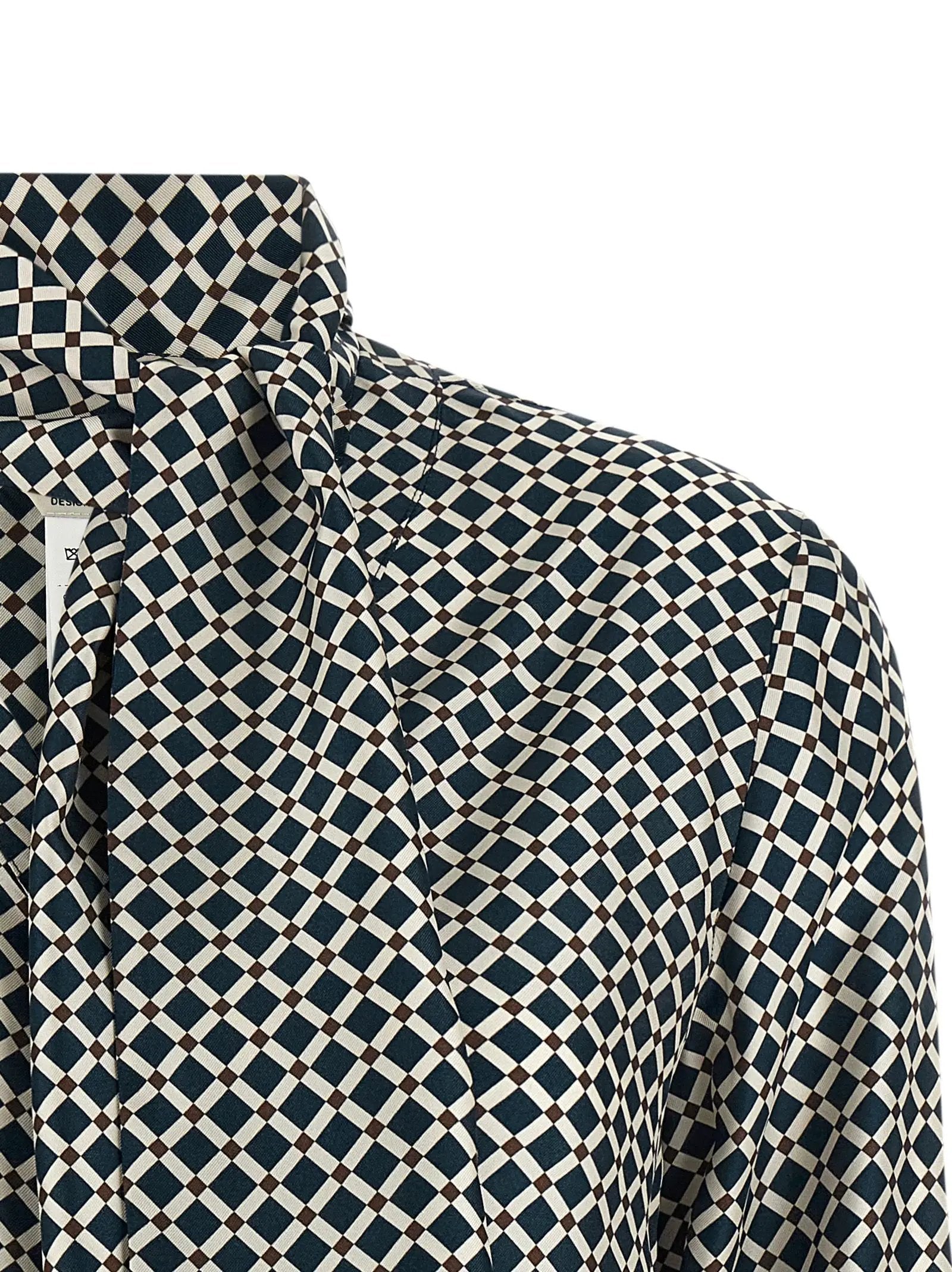 'S Max Mara Blue Silk Blouse
