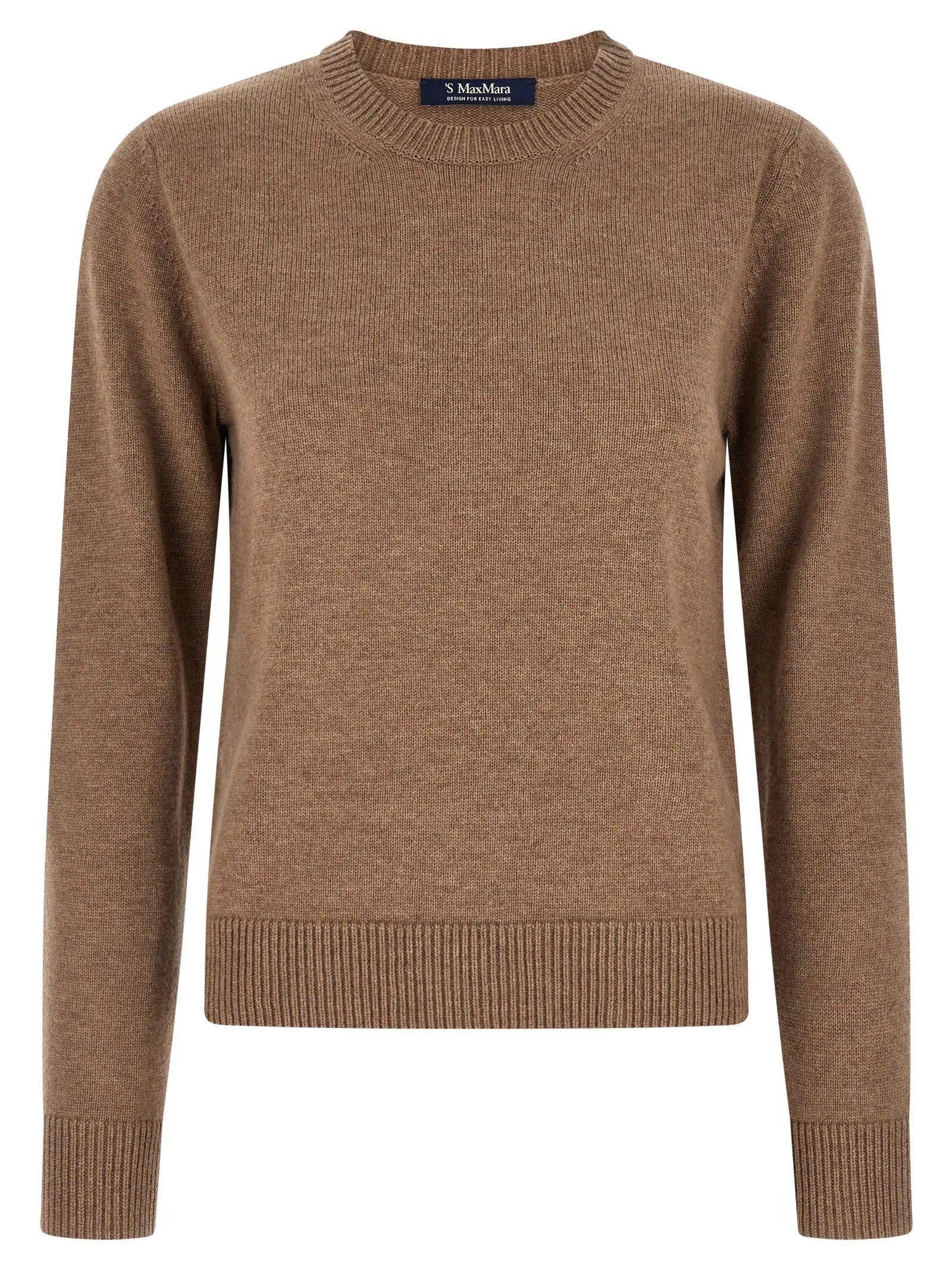'S Max Mara Brown Wool Cardigan