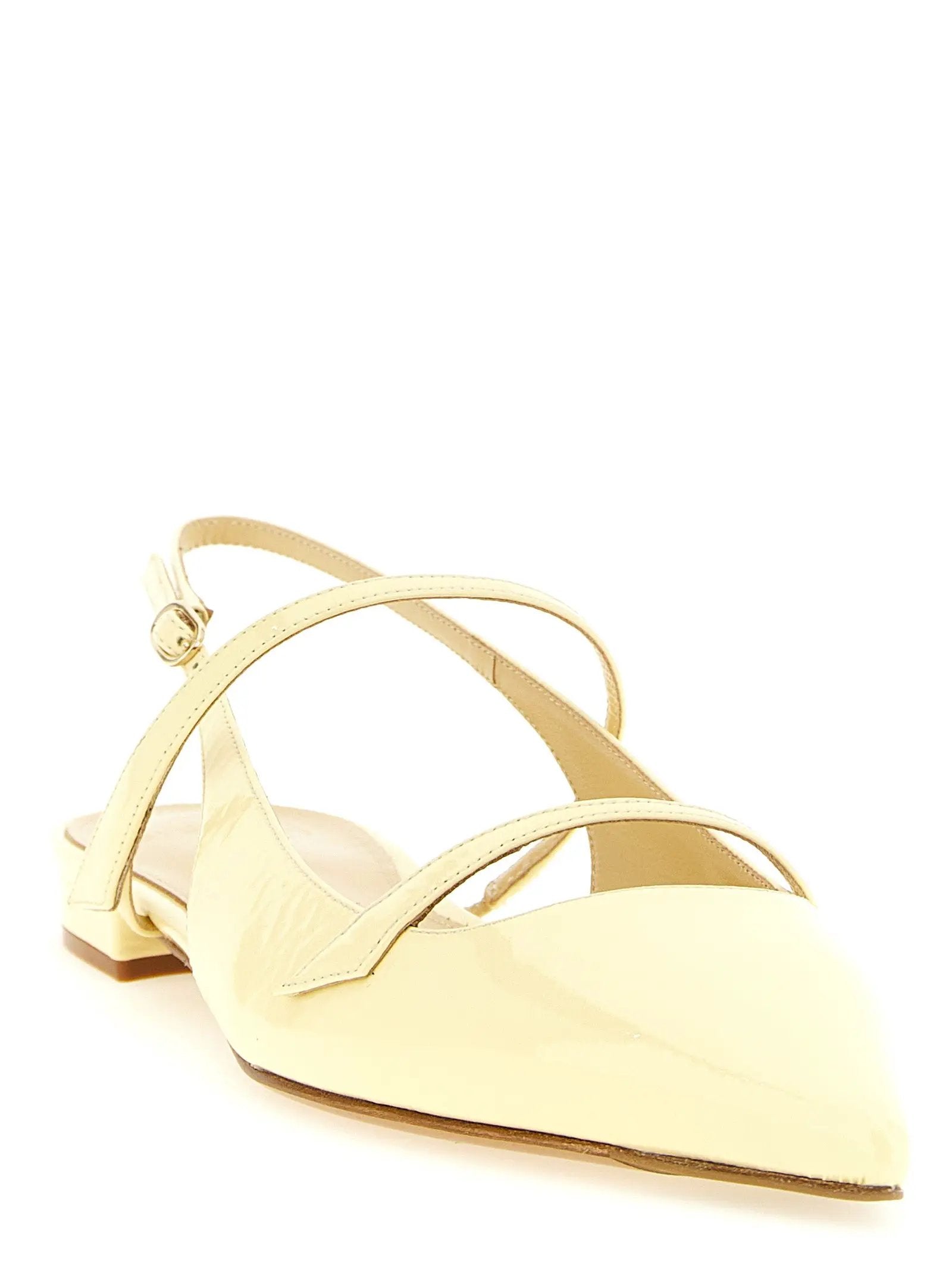 Alexandre Birman Bicolor Cowhide Ballet Flats