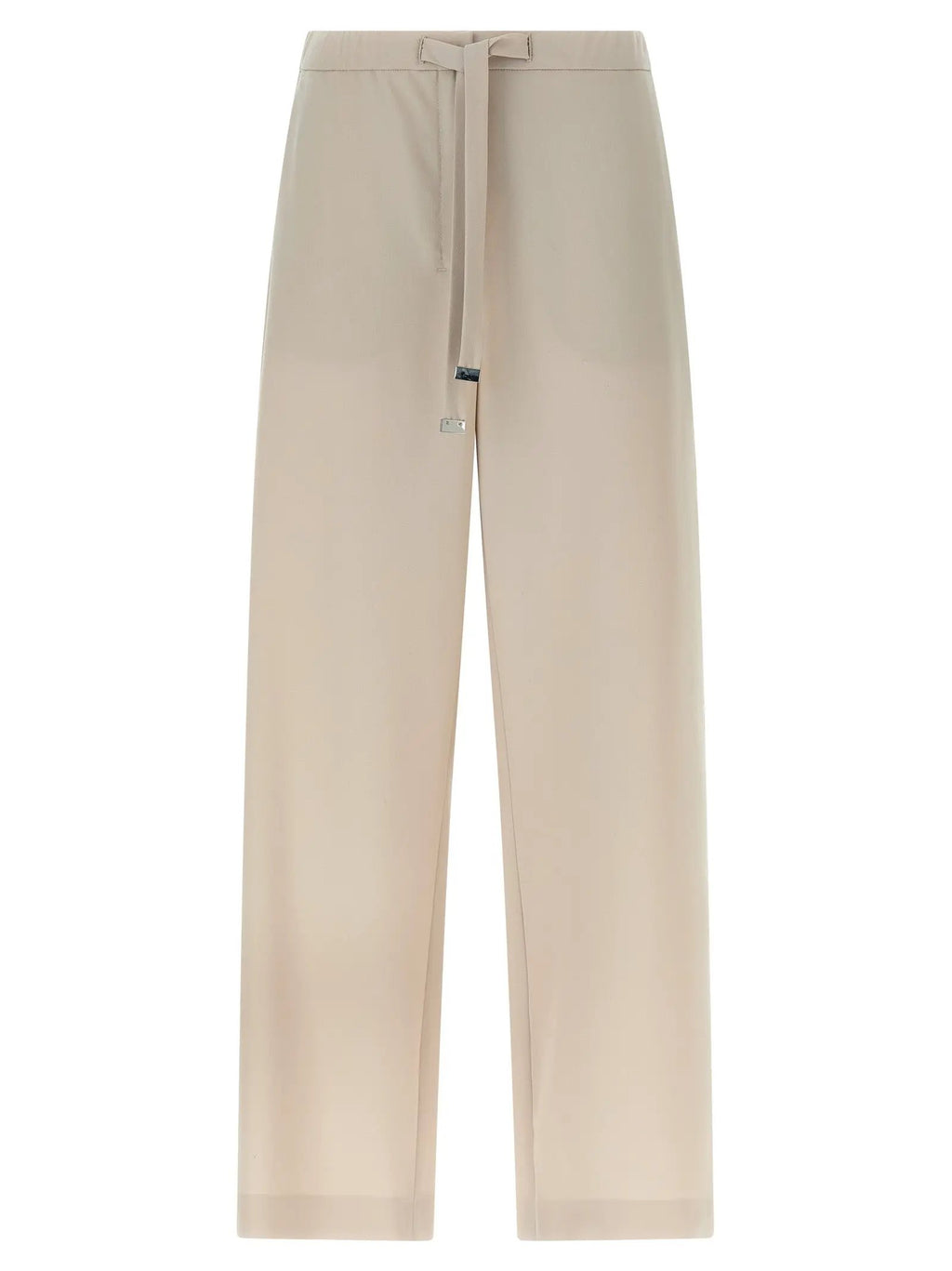 'S Max Mara Beige Virgin Wool Athletic Pants