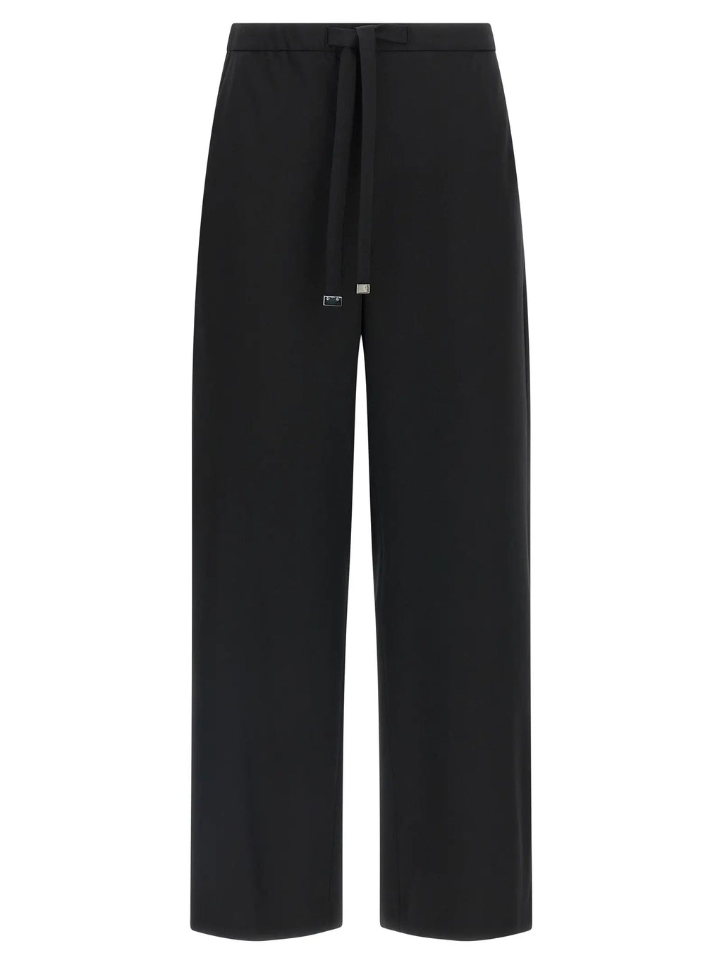 'S Max Mara Black Virgin Wool Joggers (Workout Pants)