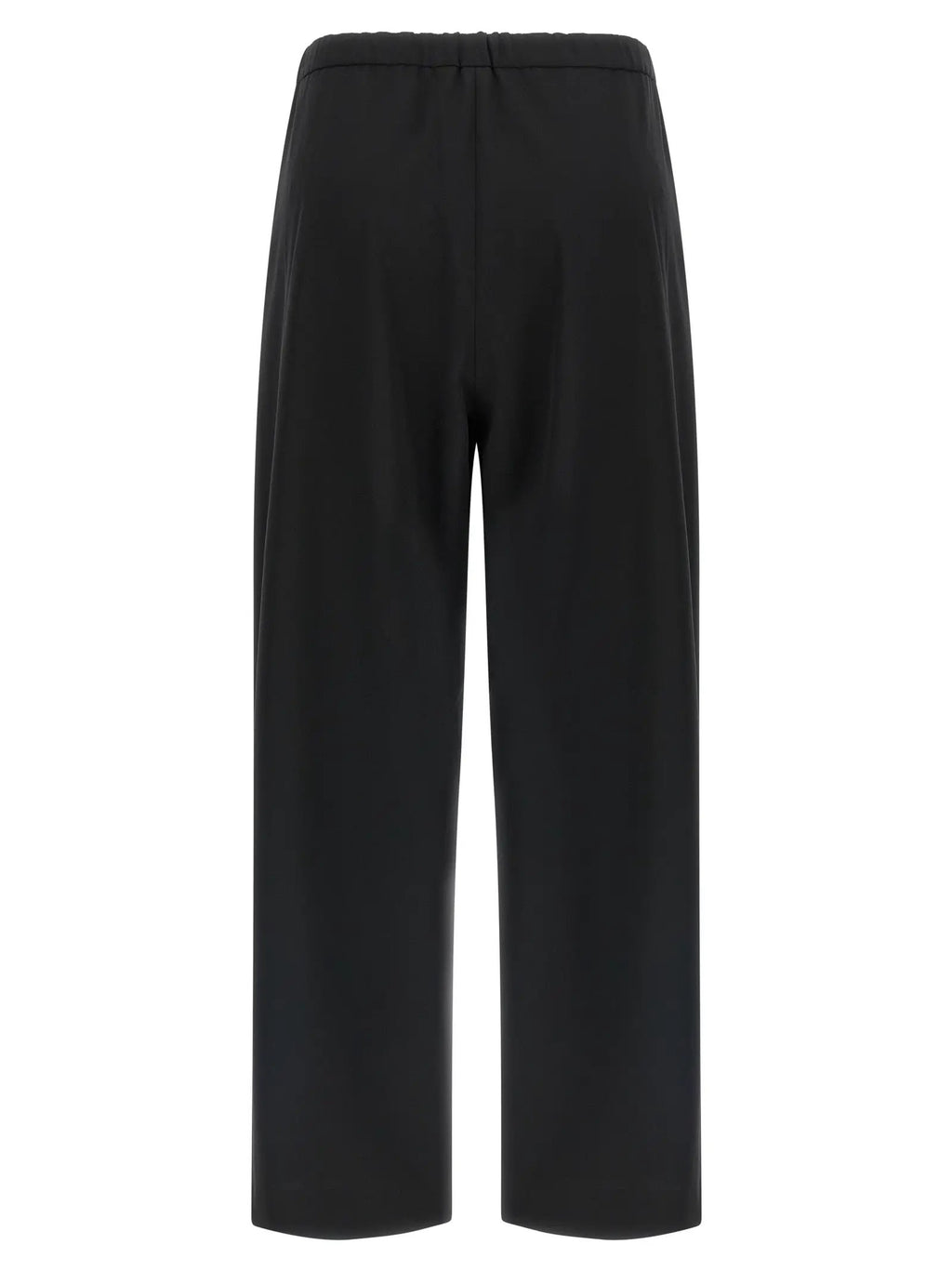 'S Max Mara Black Virgin Wool Joggers (Workout Pants)