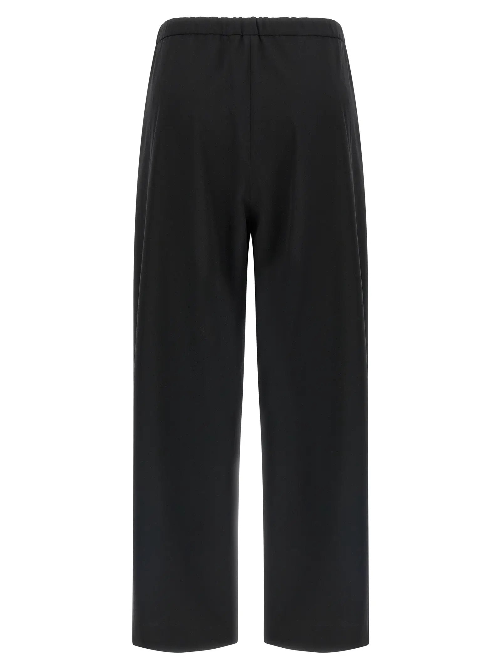 'S Max Mara Black Virgin Wool Joggers (Workout Pants)