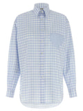 Moschino Blue Cotton Blouse