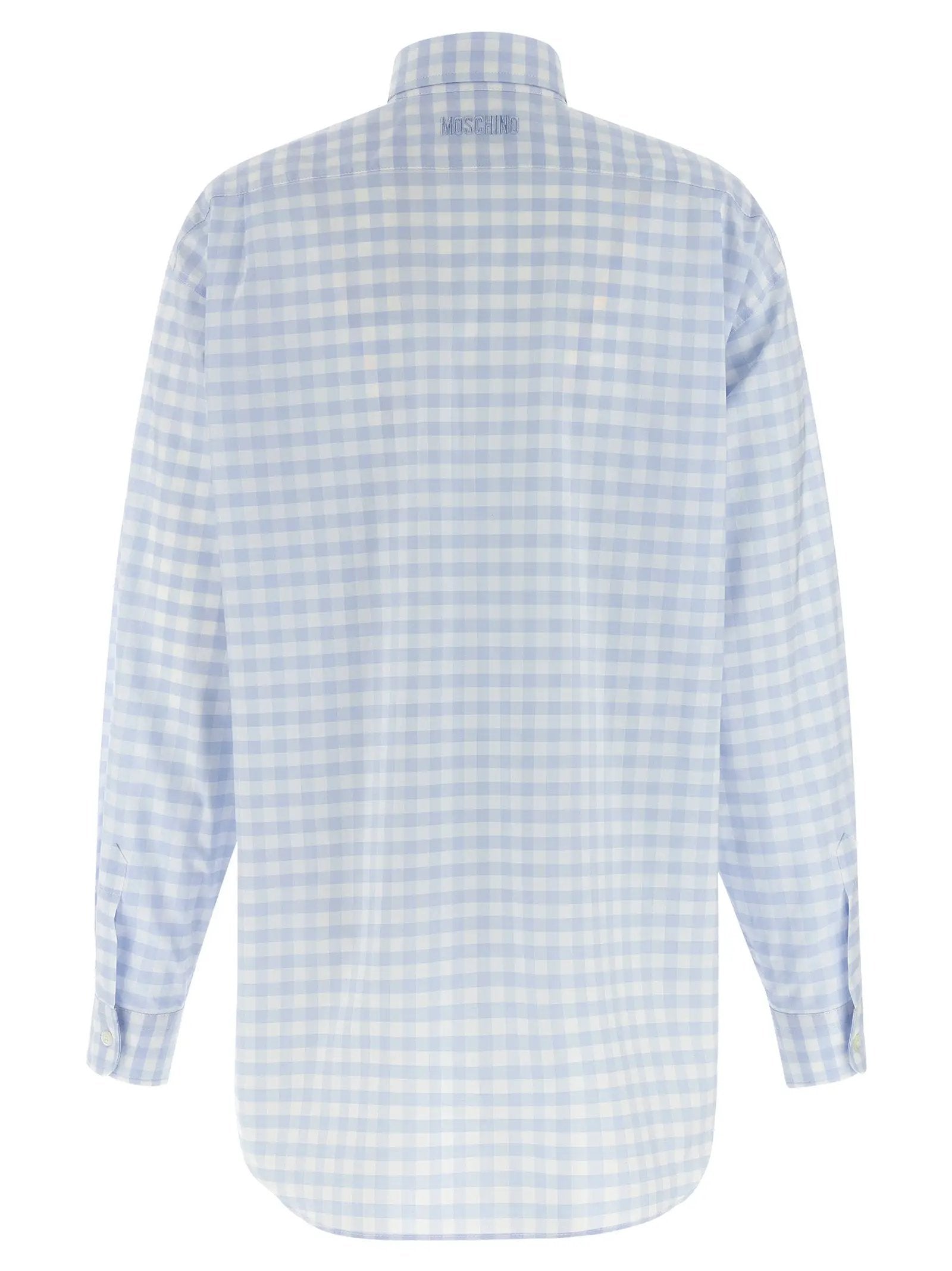 Moschino Blue Cotton Blouse
