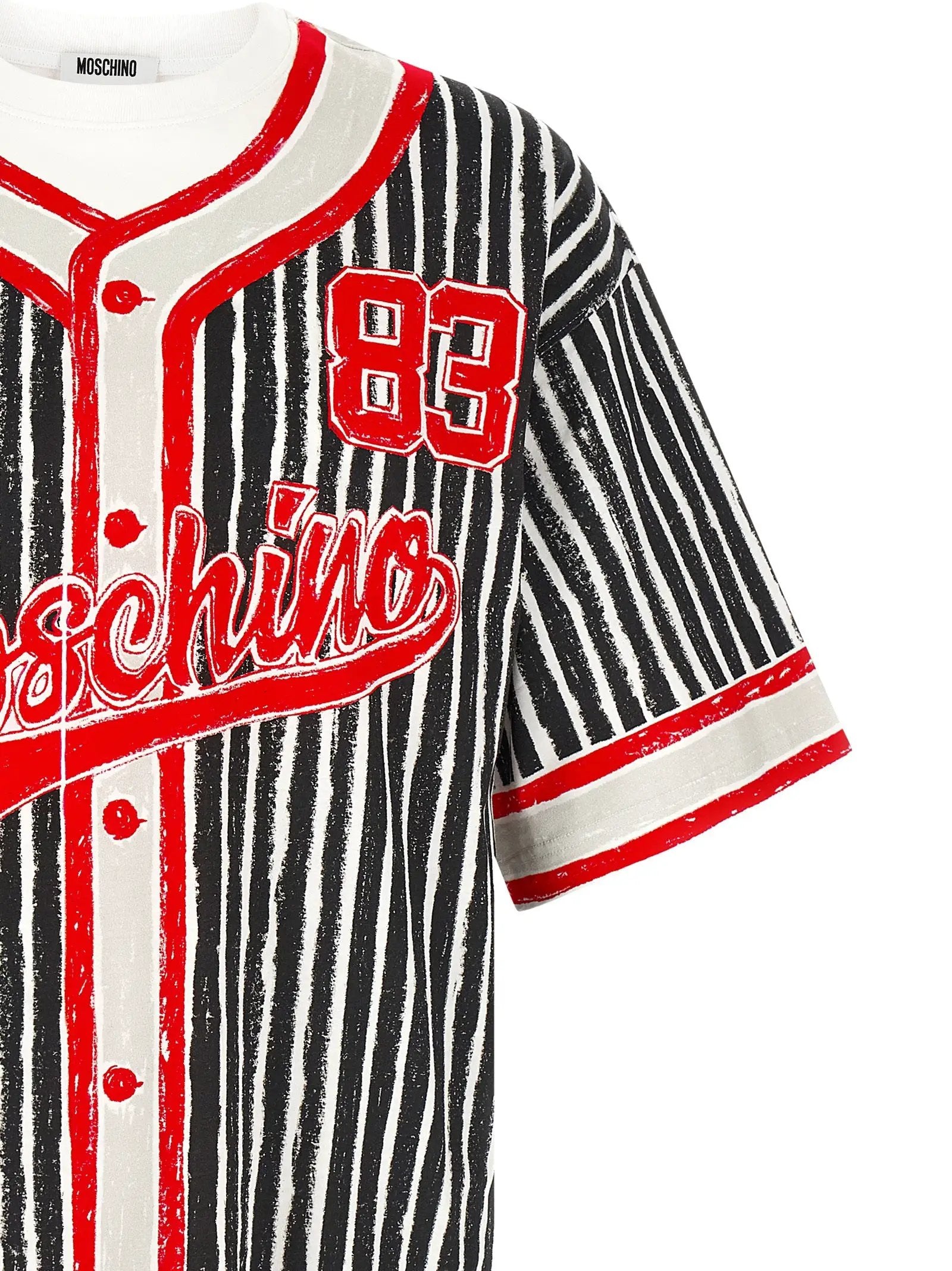 Moschino Multicolor Cotton Polo Shirt