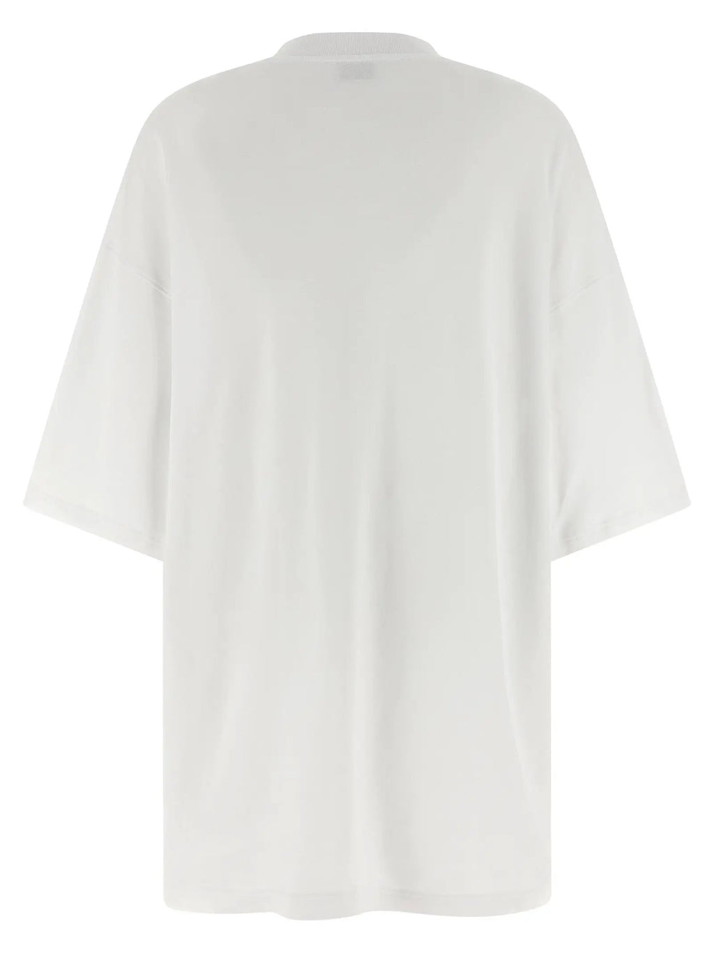 Moschino White Cotton Short Dress