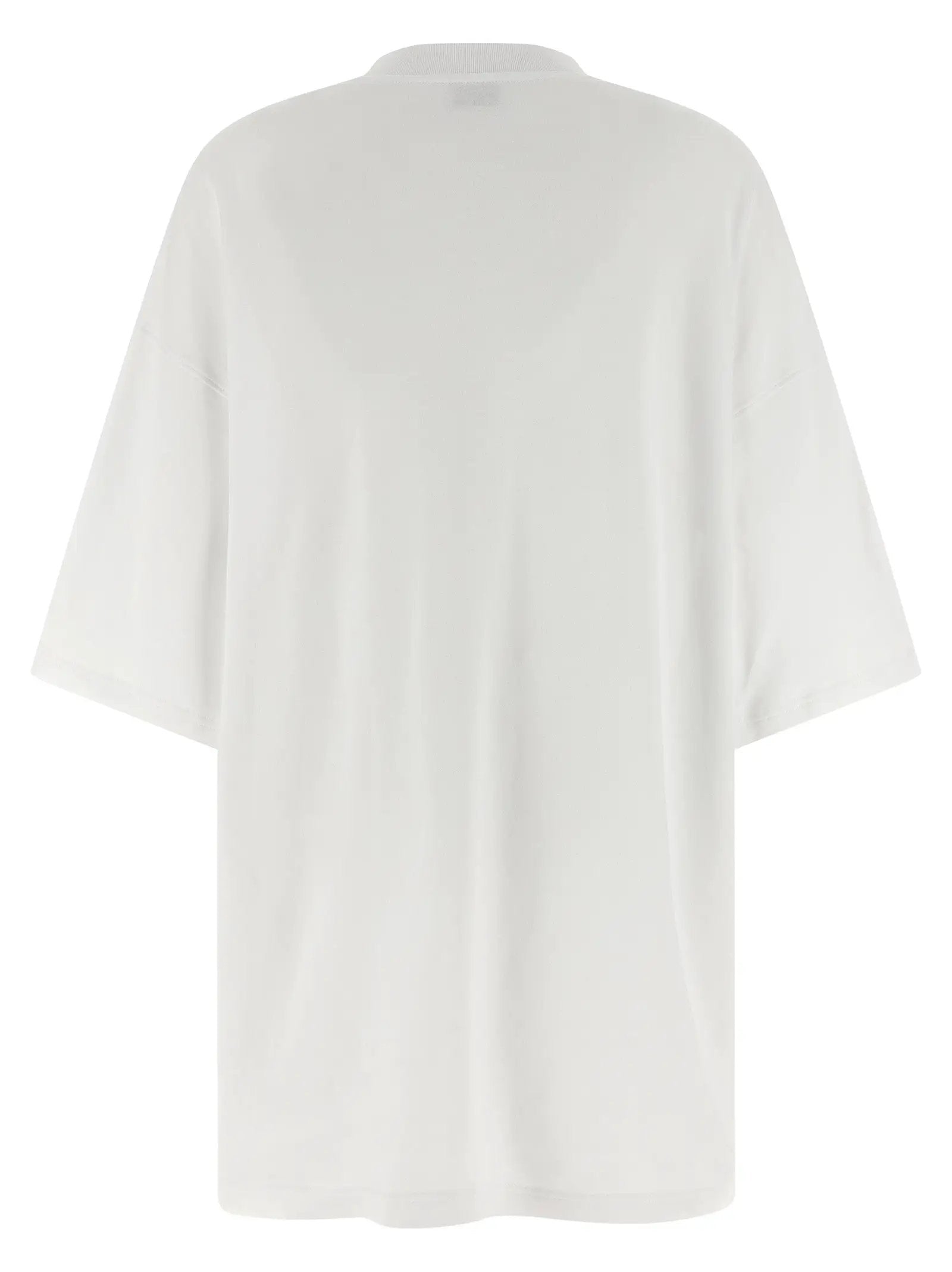 Moschino White Cotton Short Dress