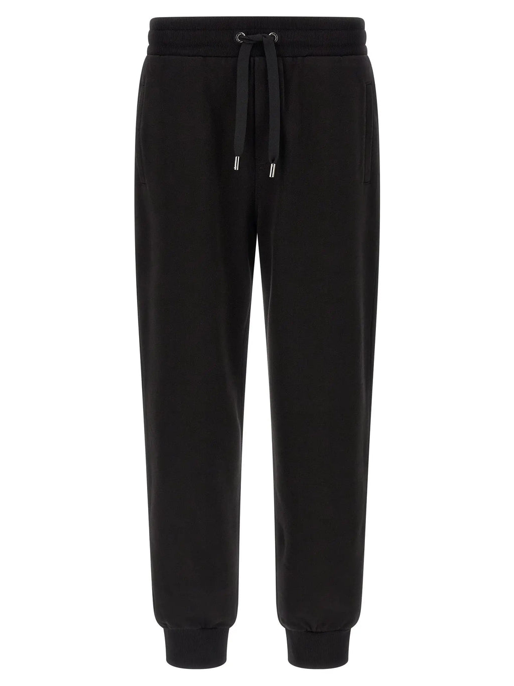 Dolce & Gabbana Black Cotton Joggers (Workout Pants)