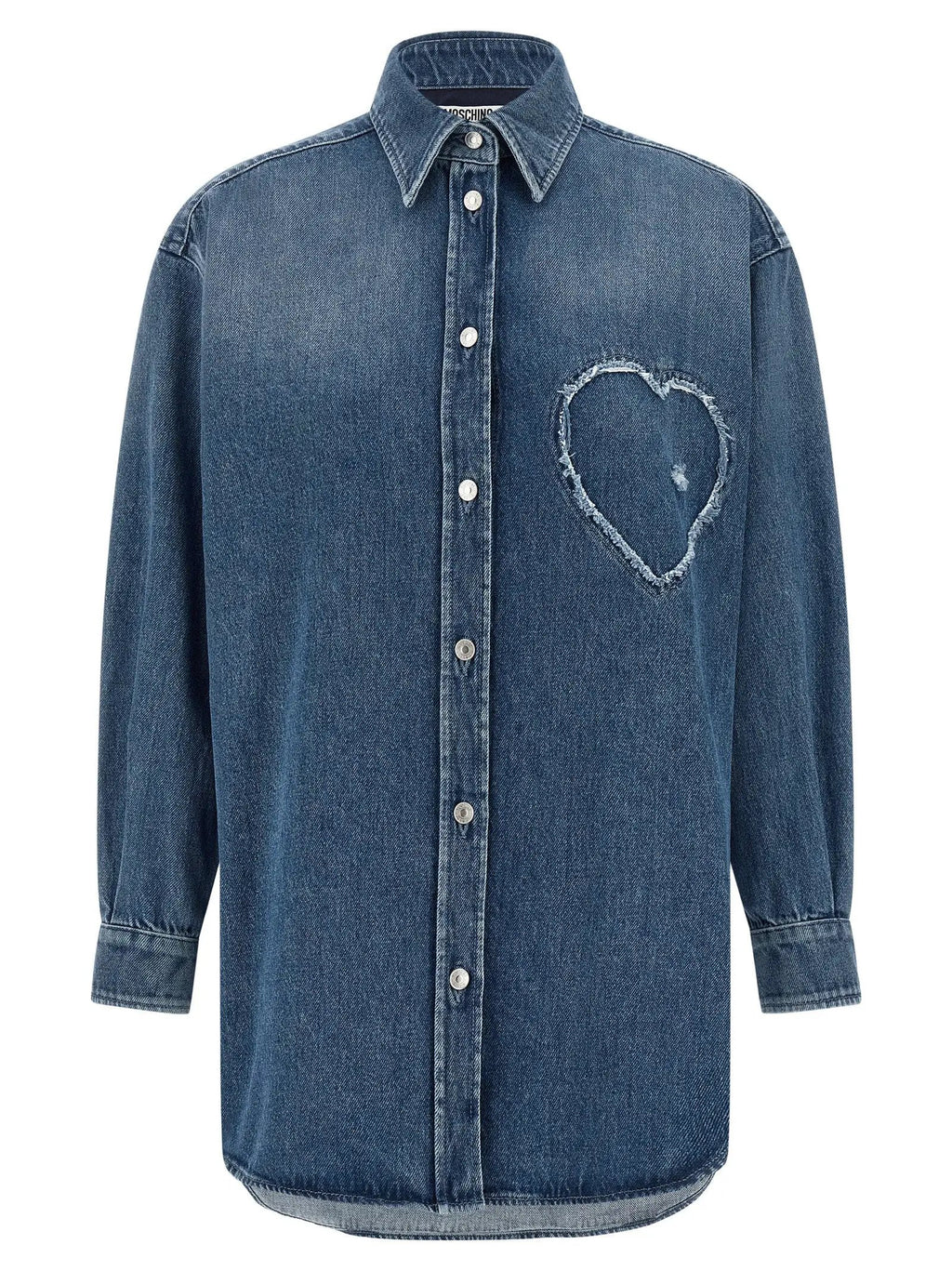 Moschino Blue Cotton Blouse