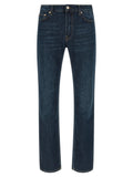 Department 5 Blue Cotton Straight-Leg Jeans