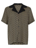 Balmain Bicolor Viscose Blouse