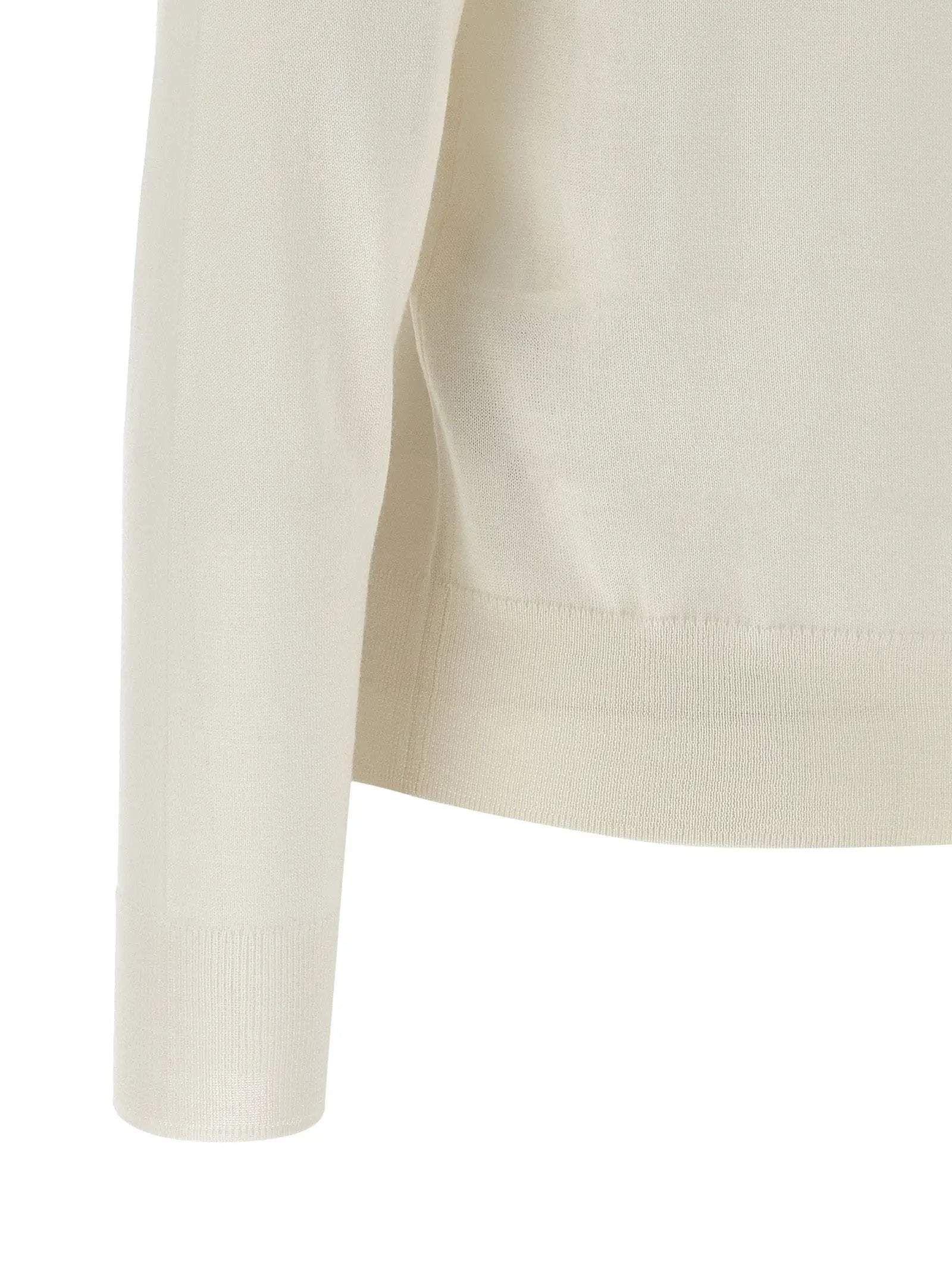 P.A.R.O.S.H. White Wool Cardigan