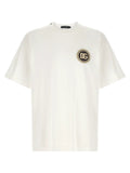Dolce & Gabbana White Cotton T-Shirt
