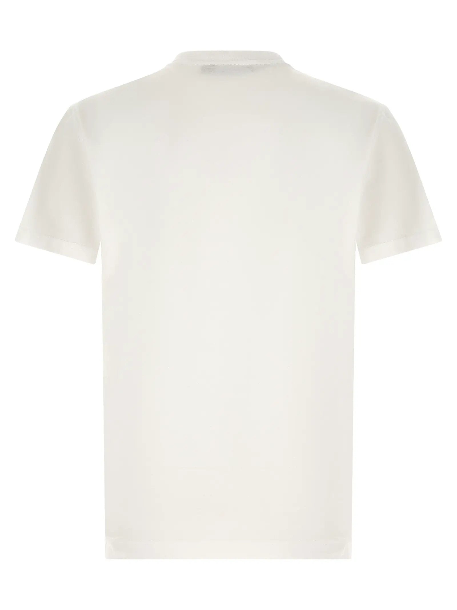 Dolce & Gabbana White Cotton T-Shirt