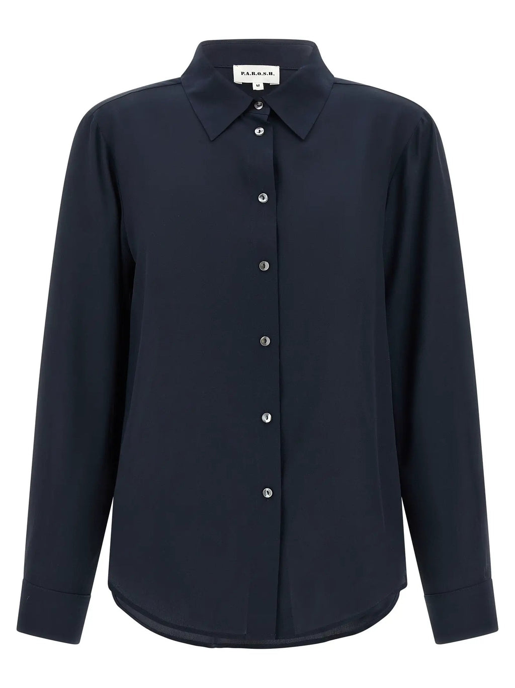 P.A.R.O.S.H. Blue Silk Blouse