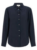 P.A.R.O.S.H. Blue Silk Blouse