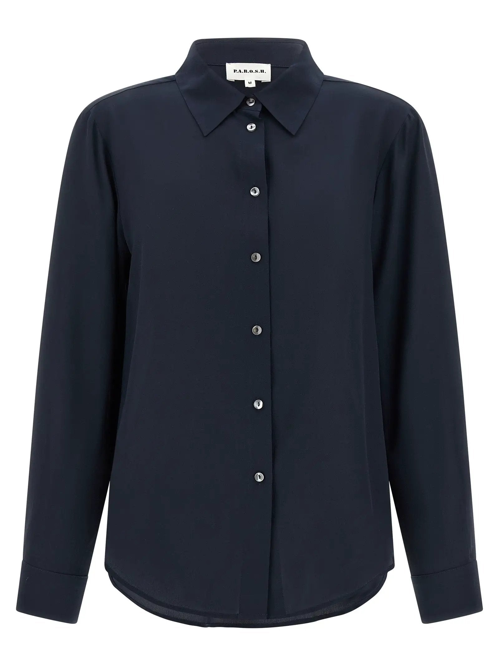 P.A.R.O.S.H. Blue Silk Blouse