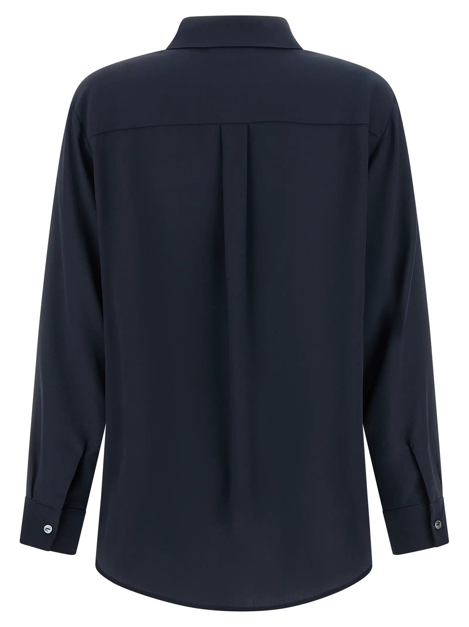 P.A.R.O.S.H. Blue Silk Blouse